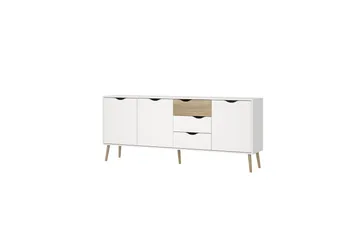 Hostafranc Senkki 195,7 cm - Valkoinen - Säilytys - Säilytyskalusteet - Senkki