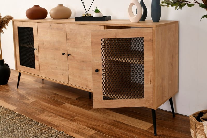 Huff Konsolipöytä 180 cm - Tammi - Huonekalut - Pöytä & ruokailuryhmä - Apupöytä & sivupöytä - Konsolipöytä