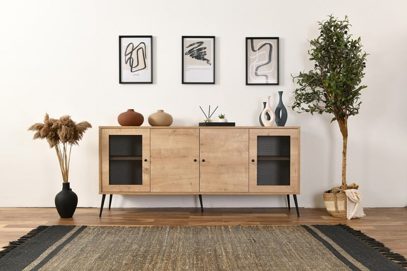 Huff Konsolipöytä 180 cm - Tammi - Huonekalut - Pöytä & ruokailuryhmä - Apupöytä & sivupöytä - Konsolipöytä