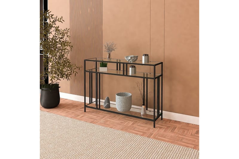 Hungirr Konsolipöytä 100 cm - Musta - Huonekalut - Pöytä & ruokailuryhmä - Apupöytä & sivupöytä - Konsolipöytä