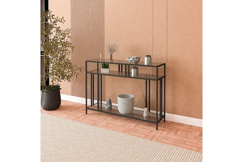 Hungirr Konsolipöytä 100 cm - Musta - Huonekalut - Pöytä & ruokailuryhmä - Apupöytä & sivupöytä - Konsolipöytä