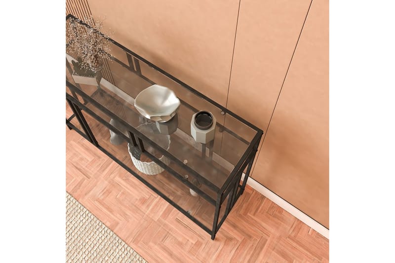 Hungirr Konsolipöytä 100 cm - Musta - Huonekalut - Pöytä & ruokailuryhmä - Apupöytä & sivupöytä - Konsolipöytä