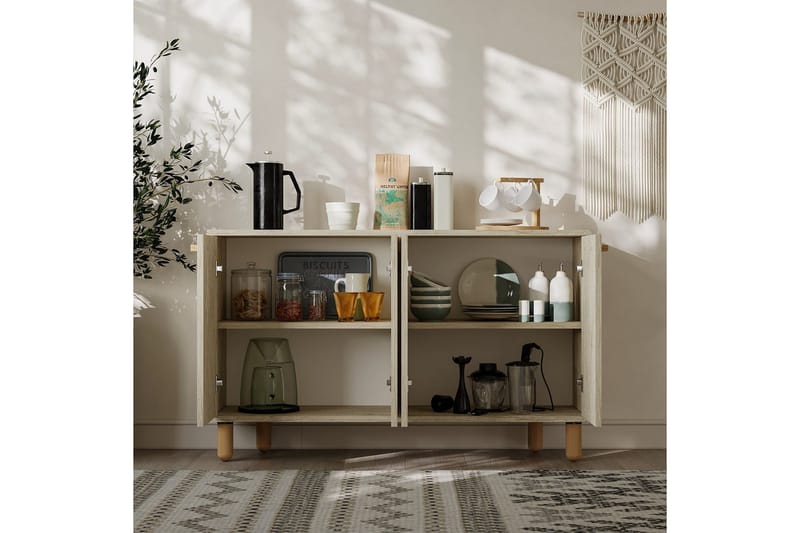 Hungirr konsolipöytä 120 cm - Beige - Huonekalut - Pöytä & ruokailuryhmä - Apupöytä & sivupöytä - Konsolipöytä