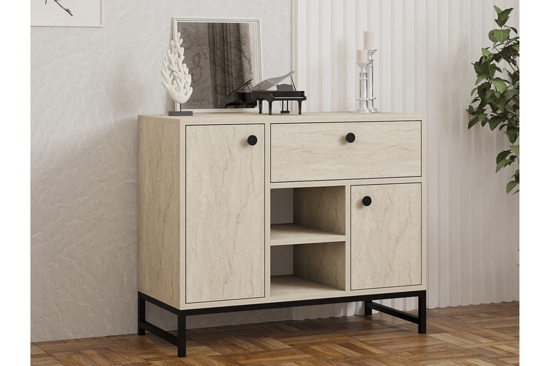 Inci Konsolipöytä 90 cm - Beige - Huonekalut - Pöytä & ruokailuryhmä - Apupöytä & sivupöytä - Konsolipöytä