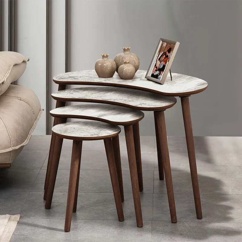 Indumati sarjapöydät 75 cm - Huonekalut - Pöytä & ruokailuryhmä - Apupöytä & sivupöytä - Sarjapöytä