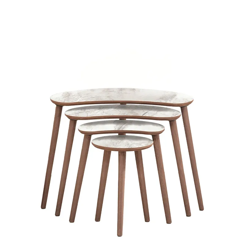 Indumati sarjapöydät 75 cm - Huonekalut - Pöytä & ruokailuryhmä - Apupöytä & sivupöytä - Sarjapöytä