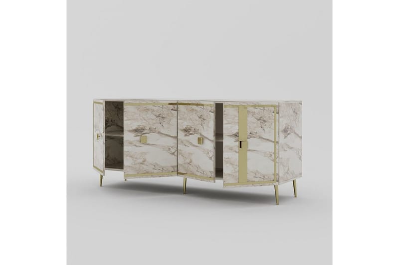 Ivara Konsolipöytä 150 cm - Beige - Huonekalut - Pöytä & ruokailuryhmä - Apupöytä & sivupöytä - Konsolipöytä