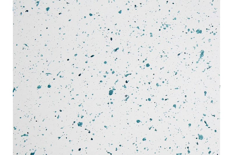 Jacksonville Sivupöytä 40 cm - Valkoinen/Sininen - Huonekalut - Pöytä & ruokailuryhmä - Apupöytä & sivupöytä - Tarjotinpöytä & pikkupöytä