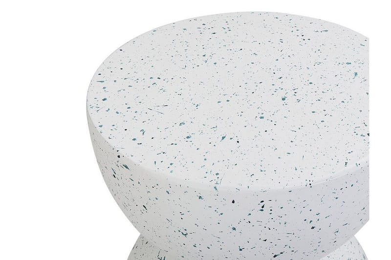 Jacksonville Sivupöytä 40 cm - Valkoinen/Sininen - Huonekalut - Pöytä & ruokailuryhmä - Apupöytä & sivupöytä - Tarjotinpöytä & pikkupöytä