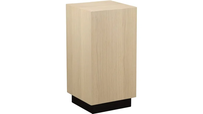 Jalusta Vargen 60 cm, Valkopigmentoitu tammi
