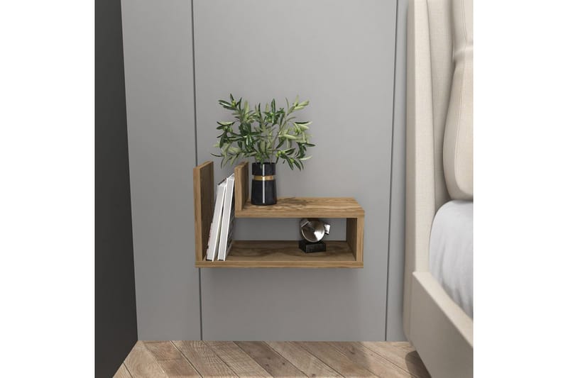 Jarlech Yöpöytä 45 cm - Tammi - Huonekalut - Pöytä & ruokailuryhmä - Apupöytä & sivupöytä - Yöpöytä