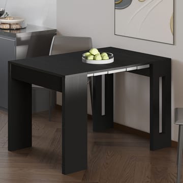 jatkettava konsolipöytä Homitis Nivo (80 x 76,1 x 44 cm) Musta puu - Huonekalut - Pöytä & ruokailuryhmä - Apupöytä & sivupöytä - Eteispöytä