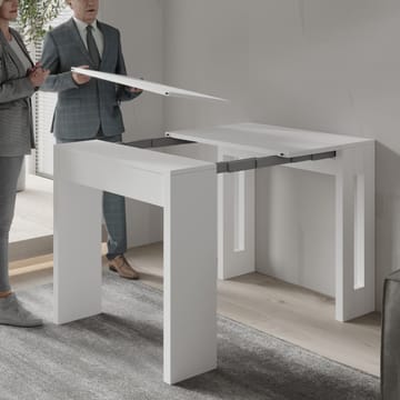 jatkettava konsolipöytä Homitis Nivo (80 x 76,1 x 44 cm) Valkoinen - Huonekalut - Pöytä & ruokailuryhmä - Apupöytä & sivupöytä - Eteispöytä