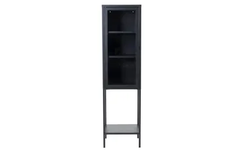 Kaappi Misha 41 cm - Musta - Säilytys - Kaappi - Vitriini
