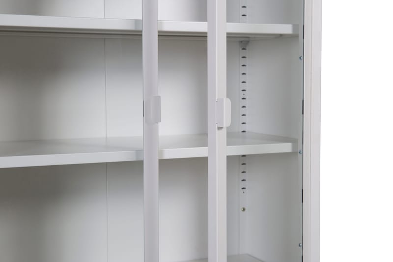 Kaappi Misha 75 cm - Valkoinen - Säilytys - Kaappi - Vitriini