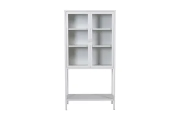 Kaappi Misha 75 cm - Valkoinen - Säilytys - Kaappi - Vitriini