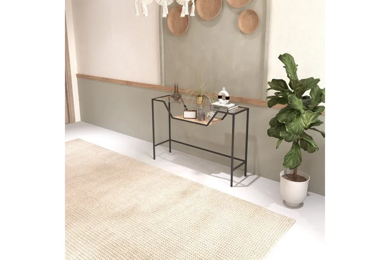 Kahului Konsolipöytä 100 cm - Musta - Huonekalut - Pöytä & ruokailuryhmä - Apupöytä & sivupöytä - Konsolipöytä