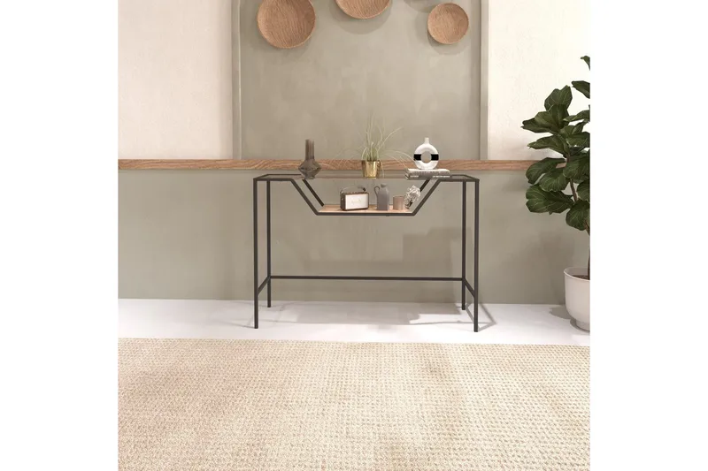 Kahului Konsolipöytä 100 cm - Musta - Huonekalut - Pöytä & ruokailuryhmä - Apupöytä & sivupöytä - Konsolipöytä