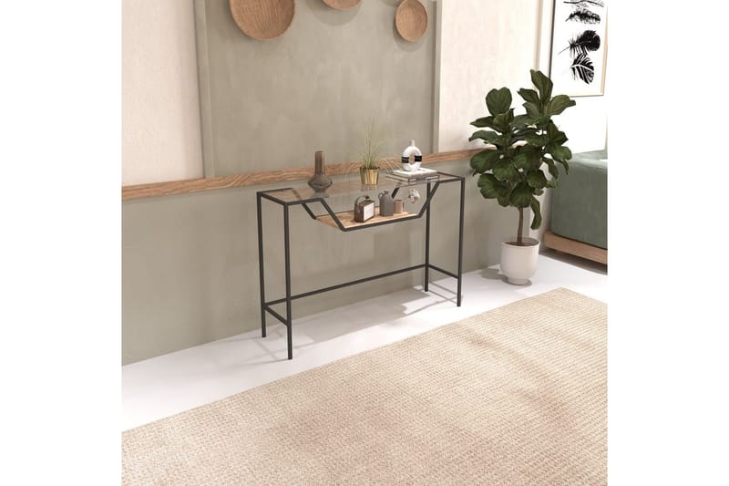 Kahului Konsolipöytä 100 cm, Musta