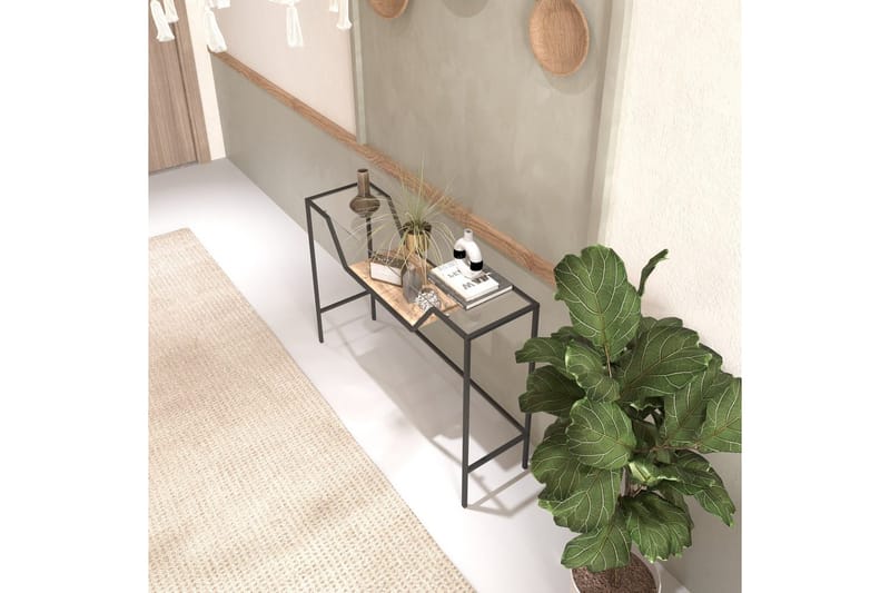 Kahului Konsolipöytä 100 cm - Musta - Huonekalut - Pöytä & ruokailuryhmä - Apupöytä & sivupöytä - Konsolipöytä