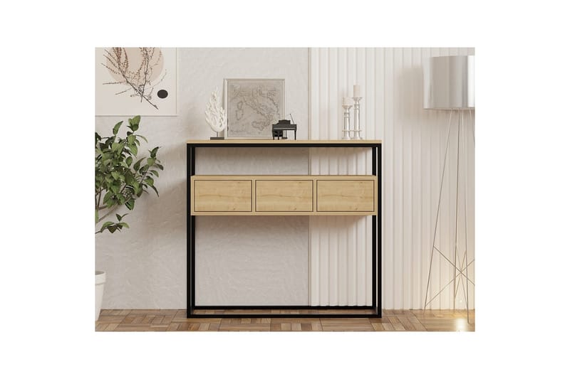 Kinkku konsolipöytä 90 cm - Sininen - Huonekalut - Pöytä & ruokailuryhmä - Apupöytä & sivupöytä - Konsolipöytä