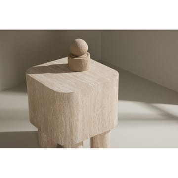 Klirou Sivupöytä 40 cm - Beige - Huonekalut - Pöytä & ruokailuryhmä - Apupöytä & sivupöytä - Tarjotinpöytä & pikkupöytä
