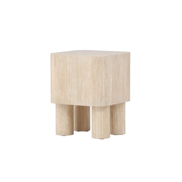 Klirou Sivupöytä 40 cm - Beige - Huonekalut - Pöytä & ruokailuryhmä - Apupöytä & sivupöytä - Tarjotinpöytä & pikkupöytä