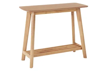 Konsolbord Beliani Tulare Light wood - Huonekalut - Pöytä & ruokailuryhmä - Apupöytä & sivupöytä - Eteispöytä