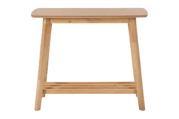 Konsolbord Beliani Tulare Light wood - Huonekalut - Pöytä & ruokailuryhmä - Apupöytä & sivupöytä - Eteispöytä