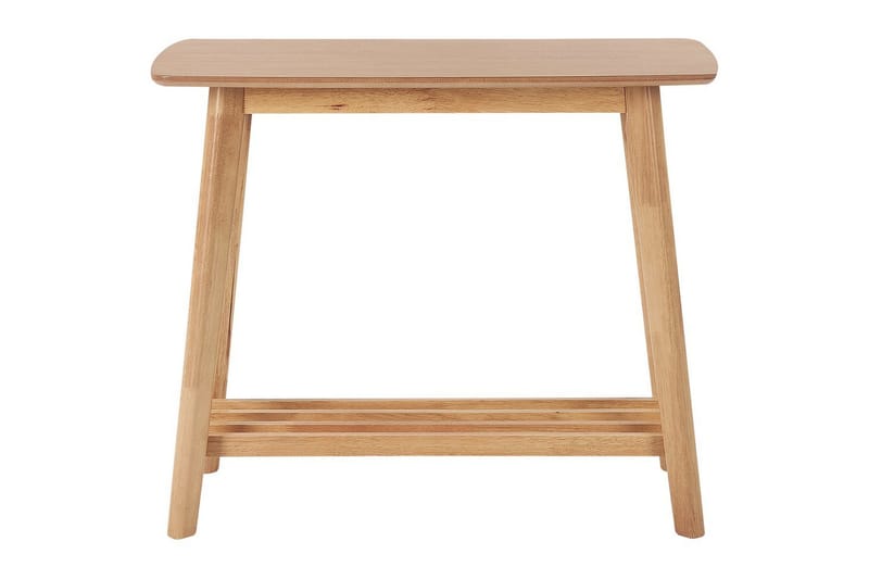 Konsolbord Beliani Tulare Light wood - Huonekalut - Pöytä & ruokailuryhmä - Apupöytä & sivupöytä - Eteispöytä