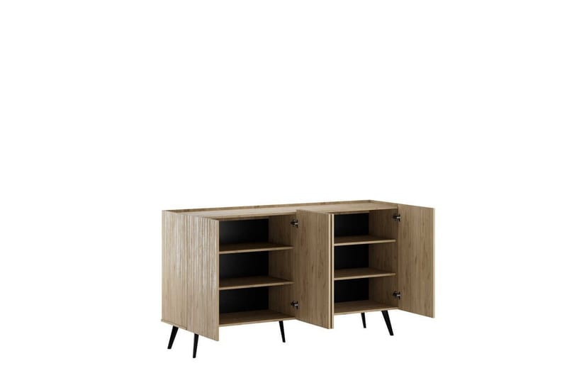 Konsoli Bulskoll Tammi - Keskisävyinen puu - Huonekalut - Pöytä & ruokailuryhmä - Apupöytä & sivupöytä - Konsolipöytä