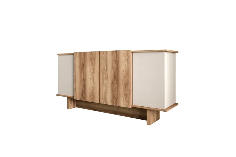 Konsoli Diannare Hiekka / pähkinäpuu, Hiekka / pähkinäpuu