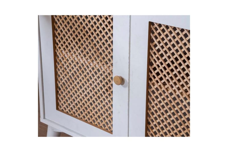 Konsoli Hanhi Valkoinen / Tammi - Valkoinen / Tammi - Huonekalut - Pöytä & ruokailuryhmä - Apupöytä & sivupöytä - Konsolipöytä