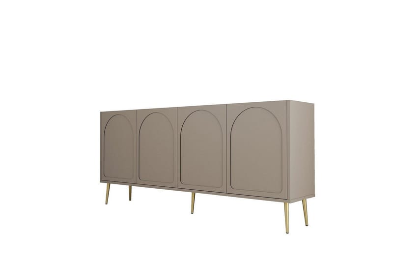 Konsoli Hazim Atlas / Kulta - Kulta/Monivärinen - Huonekalut - Pöytä & ruokailuryhmä - Apupöytä & sivupöytä - Konsolipöytä