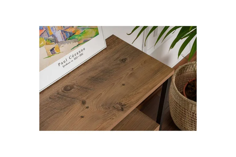 Konsoli Hemani Atlantin mänty musta - Atlantin mänty musta - Huonekalut - Pöytä & ruokailuryhmä - Apupöytä & sivupöytä - Konsolipöytä