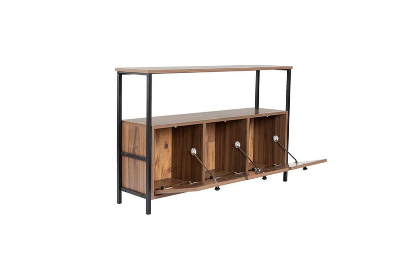 Konsoli Hemani Musta pähkinä - Musta pähkinä - Huonekalut - Pöytä & ruokailuryhmä - Apupöytä & sivupöytä - Konsolipöytä