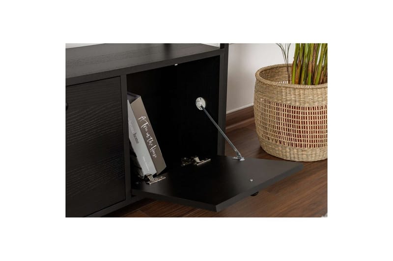 Konsoli Hemani Puu Musta Musta - Puu Musta Musta - Huonekalut - Pöytä & ruokailuryhmä - Apupöytä & sivupöytä - Konsolipöytä