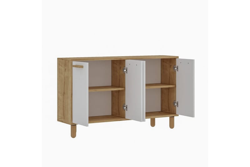 Konsoli Hungirr Safidoniritammi / Valkoinen - Safidoniritammi / Valkoinen - Huonekalut - Pöytä & ruokailuryhmä - Apupöytä & sivupöytä - Konsolipöytä