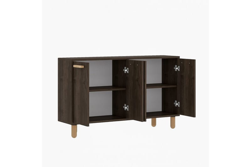 Konsoli Hungirr Pähkinäpuu - Pähkinäpuu - Huonekalut - Pöytä & ruokailuryhmä - Apupöytä & sivupöytä - Konsolipöytä