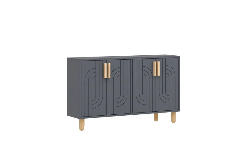 Konsoli Januka Antrasiitti - Antrasiitti - Huonekalut - Pöytä & ruokailuryhmä - Apupöytä & sivupöytä - Konsolipöytä