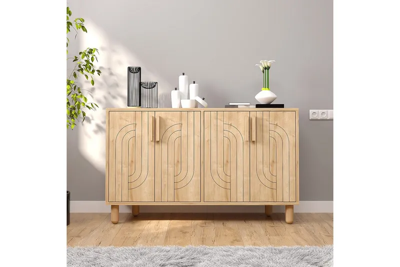 Konsoli Januka Safidoniri Tammi - Safidoniri Tammi - Huonekalut - Pöytä & ruokailuryhmä - Apupöytä & sivupöytä - Konsolipöytä