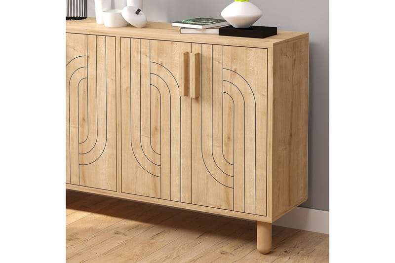 Konsoli Januka Safidoniri Tammi - Safidoniri Tammi - Huonekalut - Pöytä & ruokailuryhmä - Apupöytä & sivupöytä - Konsolipöytä