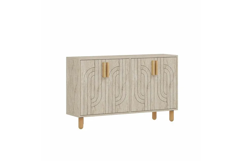 Konsoli Januka Traverten - Traverten - Huonekalut - Pöytä & ruokailuryhmä - Apupöytä & sivupöytä - Konsolipöytä