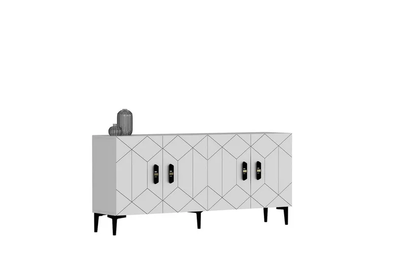 Konsoli Kaysie Valkoinen - Valkoinen - Huonekalut - Pöytä & ruokailuryhmä - Apupöytä & sivupöytä - Konsolipöytä