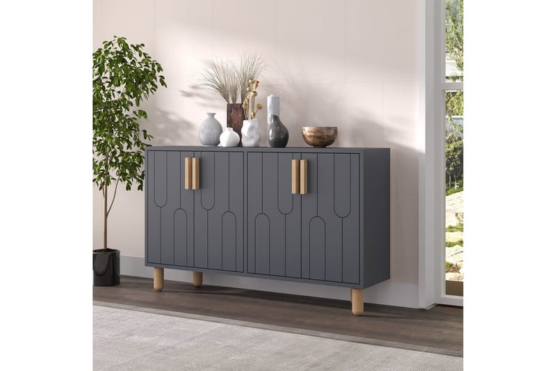 Konsoli Masateru Antrasiitti - Antrasiitti - Huonekalut - Pöytä & ruokailuryhmä - Apupöytä & sivupöytä - Konsolipöytä