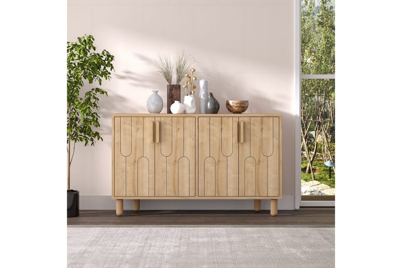 Konsoli Masateru Safidoniri Tammi - Safidoniri Tammi - Huonekalut - Pöytä & ruokailuryhmä - Apupöytä & sivupöytä - Konsolipöytä