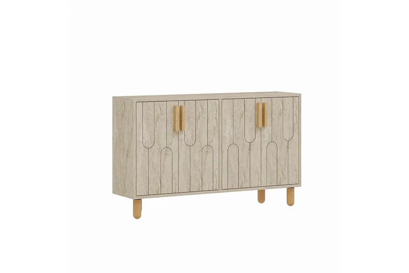 Konsoli Masateru Traverten - Traverten - Huonekalut - Pöytä & ruokailuryhmä - Apupöytä & sivupöytä - Konsolipöytä