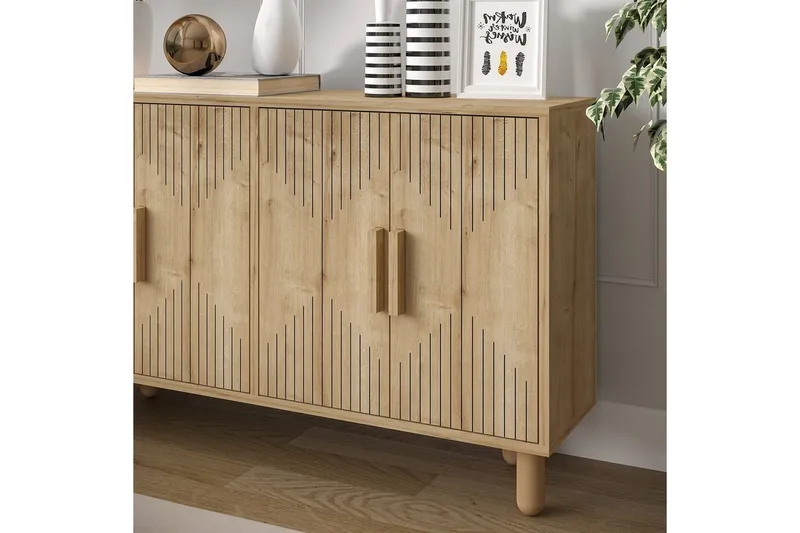 Konsoli Roger Safidoniri Tammi - Safidoniri Tammi - Huonekalut - Pöytä & ruokailuryhmä - Apupöytä & sivupöytä - Konsolipöytä