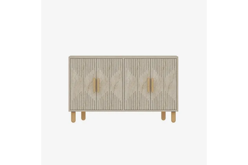 Konsoli Roger Traverten - Traverten - Huonekalut - Pöytä & ruokailuryhmä - Apupöytä & sivupöytä - Konsolipöytä