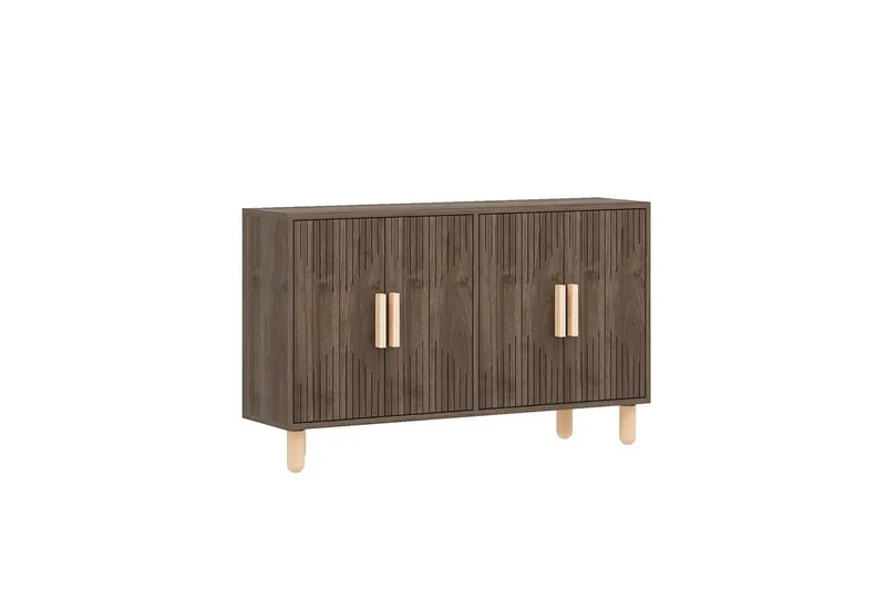 Konsoli Roger Pähkinäpuu - Pähkinäpuu - Huonekalut - Pöytä & ruokailuryhmä - Apupöytä & sivupöytä - Konsolipöytä